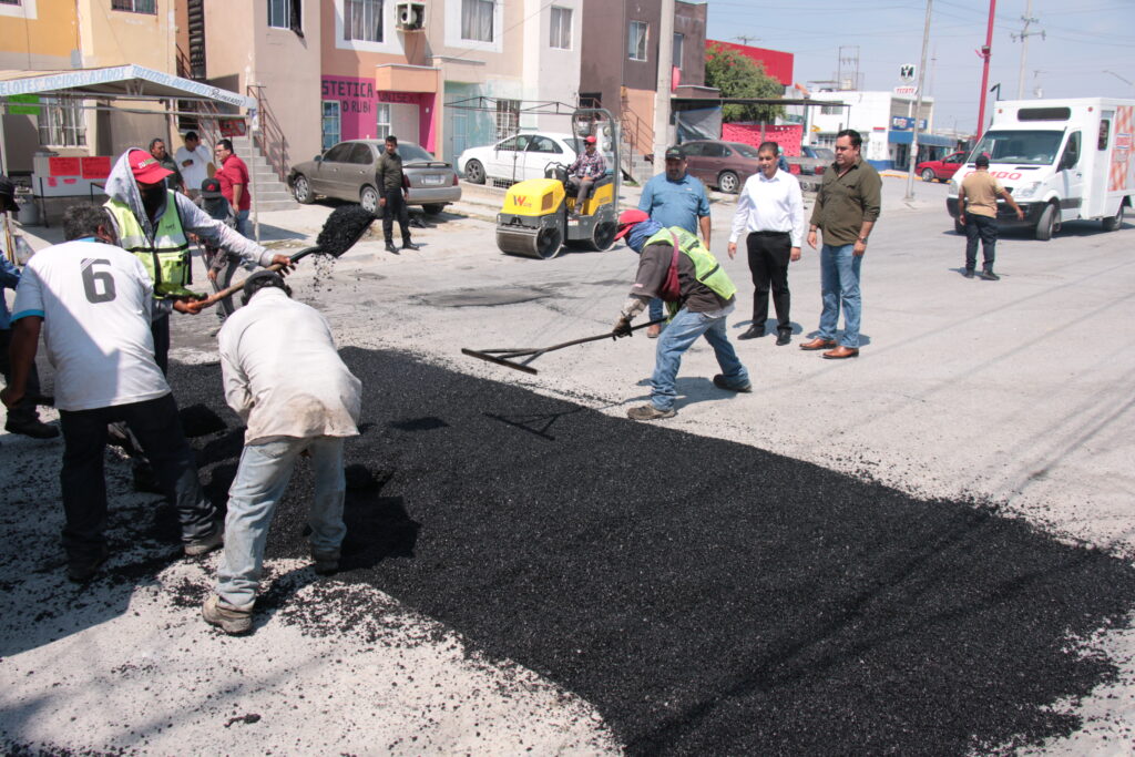 Programa de bacheo en Juárez a alcanzado a más de 100 colonias